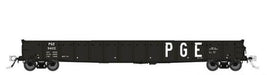 Rapido Trains 50055A HO Scale 52'6" Mill Gondola Pacific Great Eastern PGE #Varies