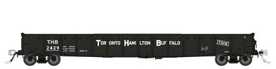 Rapido Trains 50056A HO Scale 52'6" Mill Gondola TH&B #Varies