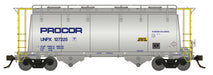 Rapido Trains 72002A HO Scale Procor 3000cuft Aluminum Hopper "Handrail & Worldmark" UNPX Car #2