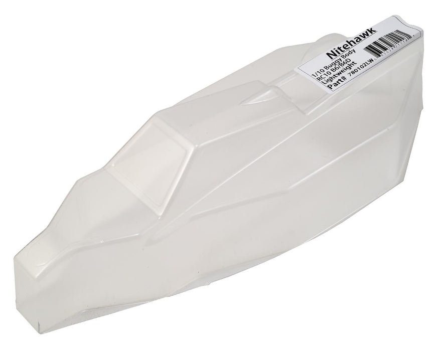Raw Speed 780102LW Lightweight Nitehawk 1/10 Buggy Body for RC10 B6