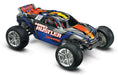 Traxxas 44096-3 1/10 Nitro Rustler Stadium Truck Silver and Blue