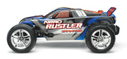 Traxxas 44096-3 1/10 Nitro Rustler Stadium Truck Silver and Blue