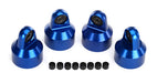 Traxxas 7764A Blue Anodized GTX Shock Caps for X-Maxx 4 Pack