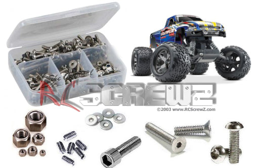 RC Screwz TRA024 Stainless Steel Screw Set for Traxxas 2WD Stampede VXL 