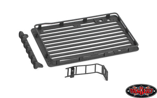 RC4WD VVV-C1044 Roof Rack with Ladder and Lights for SCX24 Wrangler