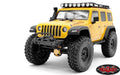 RC4WD VVV-C1048 Front Bumper with Simulated Winch for Axial SCX24 Jeep Wrangler