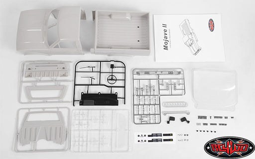RC4WD Z-B0084 Primer Grey Mojave II Body Set for Trail Finder 2