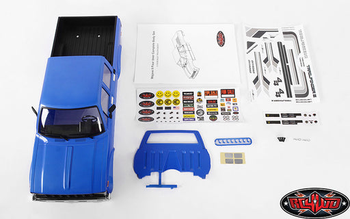 RC4WD Z-B0151 Blue 4 Door Mojave II Body Set for Trail Finder 2
