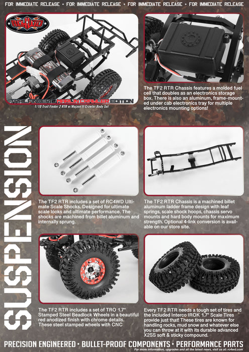 RC4WD Z-RTR0034 Marlin Crawler TF2 RTR W/ Mojave II