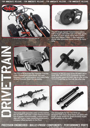 RC4WD Z-RTR0034 Marlin Crawler TF2 RTR W/ Mojave II
