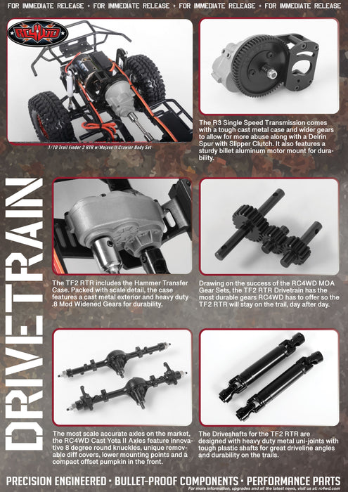 RC4WD Z-RTR0034 Marlin Crawler TF2 RTR W/ Mojave II