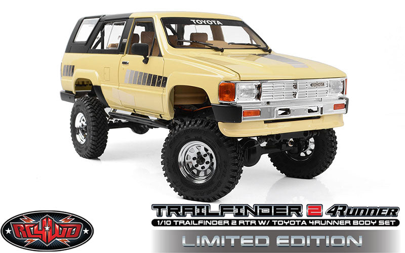 RC4WD Z-RTR0049 Trail Finder 2 RTR with 1985 Toyota 4Runner Hard Body ...