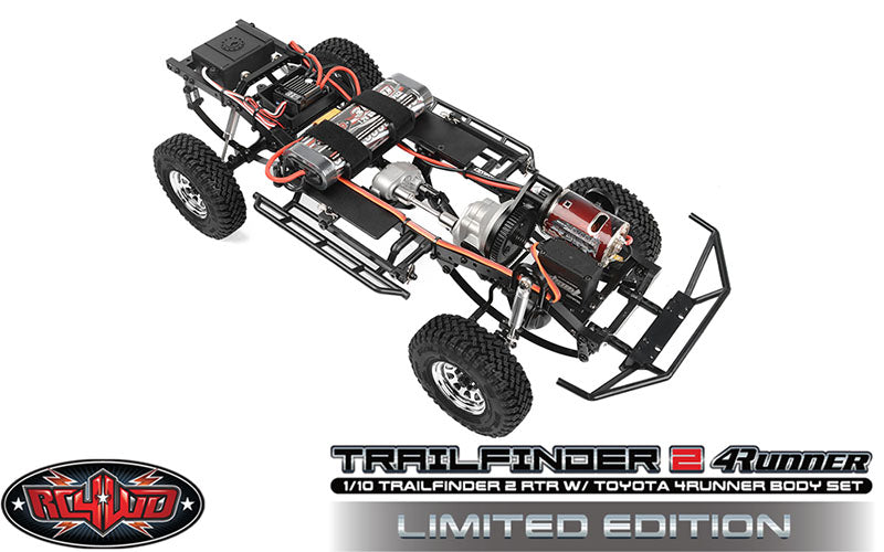 RC4WD Z-RTR0049 Trail Finder 2 RTR with 1985 Toyota 4Runner Hard Body