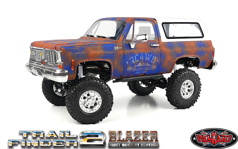 RC4WD Z-RTR0055 Trail Finder 2 RTR with Chevrolet Blazer Rust Bucket Hard Body