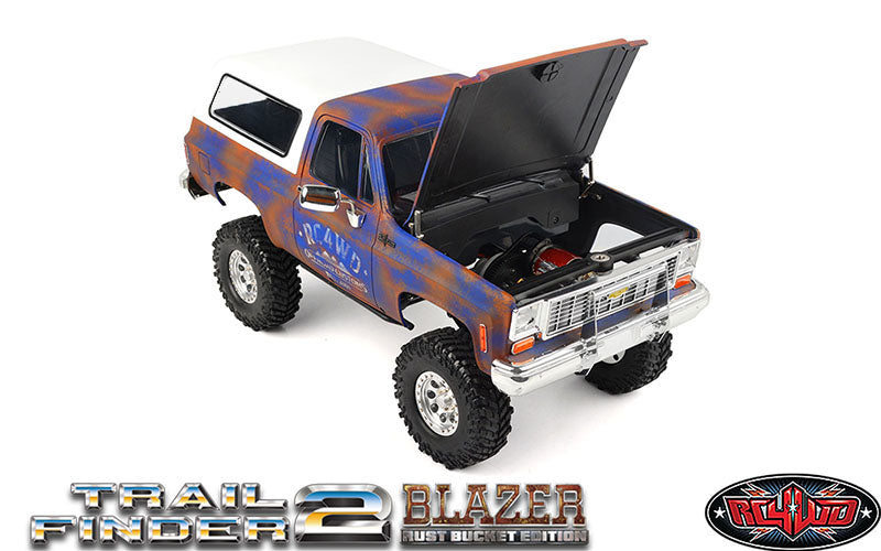 RC4WD Z-RTR0055 Trail Finder 2 RTR with Chevrolet Blazer Rust Bucket Hard Body