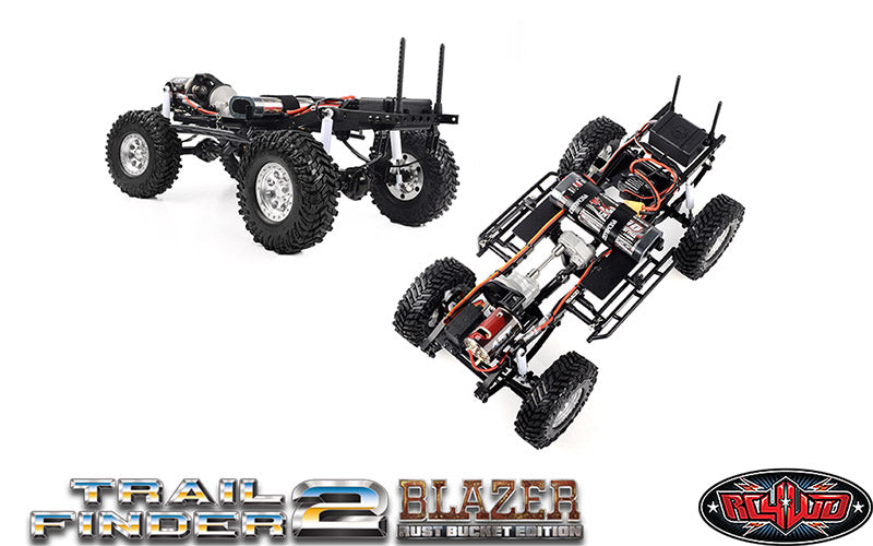 RC4WD Z-RTR0055 Trail Finder 2 RTR with Chevrolet Blazer Rust Bucket Hard Body