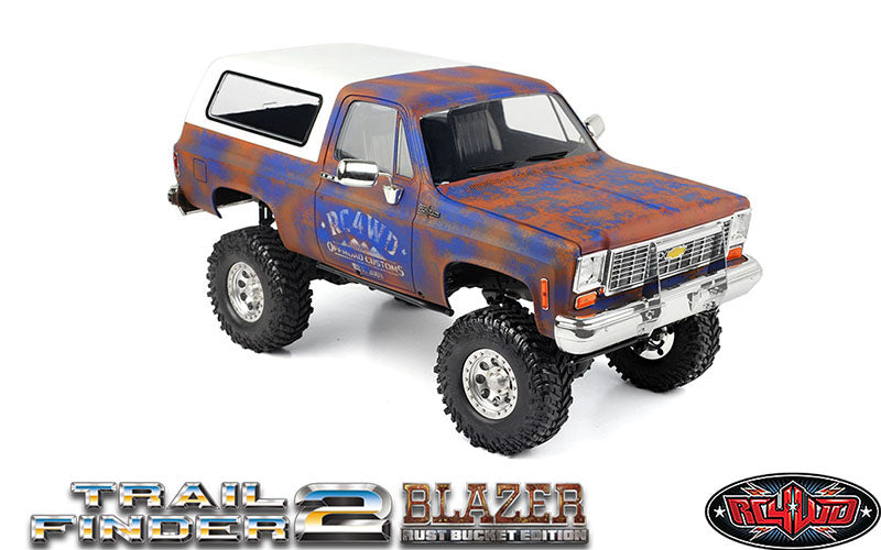 RC4WD Z-RTR0055 Trail Finder 2 RTR with Chevrolet Blazer Rust Bucket Hard Body