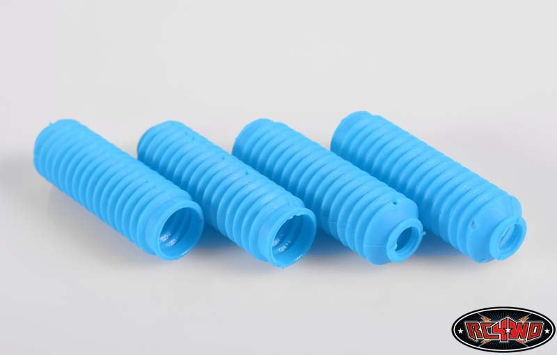 RC4WD Z-S0961 Blue Super Scale Shock Boot 4 Pack
