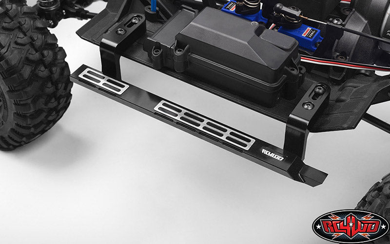 RC4WD Z-S1988 Black Tough Armor Step Rock Slider Set for Traxxas TRX-4