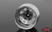 RC4WD Z-W0244 5 Lug Deep Dish Wagon 1.9" Steel Stamped Beadlock Wheels 4 Pack