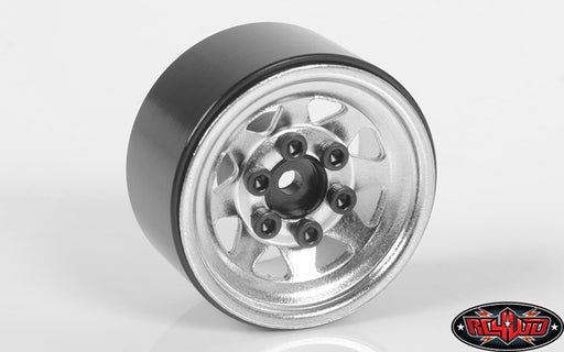 RC4WD Z-W0263 1.0" Chrome Stamped Steel Beadlock Wheels 4 Pack