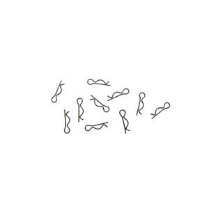 Racers Edge 1050 Mini Body Clips 10 Pack