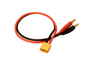 Racers Edge 1623 XT60 Charging Leads with 4mm Bullet Connectors
