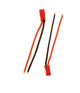 Racers Edge 1631 Male and Female JST Connector with 100mm Wire Leads