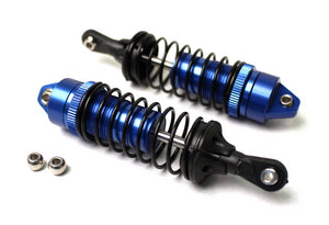 Racers Edge 1849BL Blue Aluminum Front Shocks for 2WD and 4x4 Slash