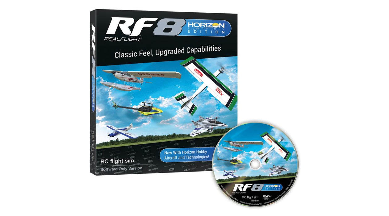 RealFlight 8 Horizo Hobby Edition Flight Simulator Software Only