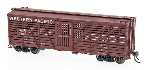 Red Caboose RR-39031 HO Scale S-40-5 Stock Car Western Pacific WP