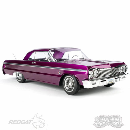 Redcat 1/10 RTR SixtyFour Chevy Impala Lowrider Purple Kandy & Chrome Edition