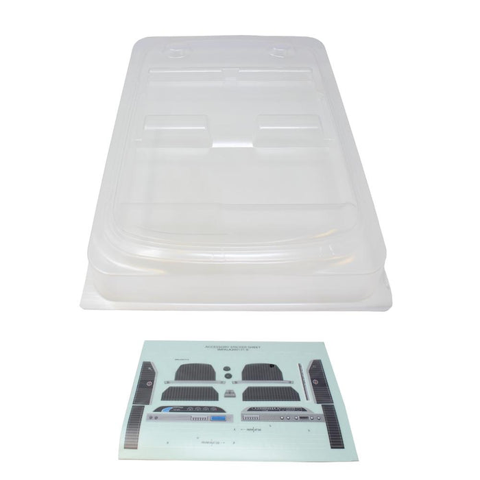 Redcat 13214 1964 Chevy Impala Uncut Clear Interior with Stickers