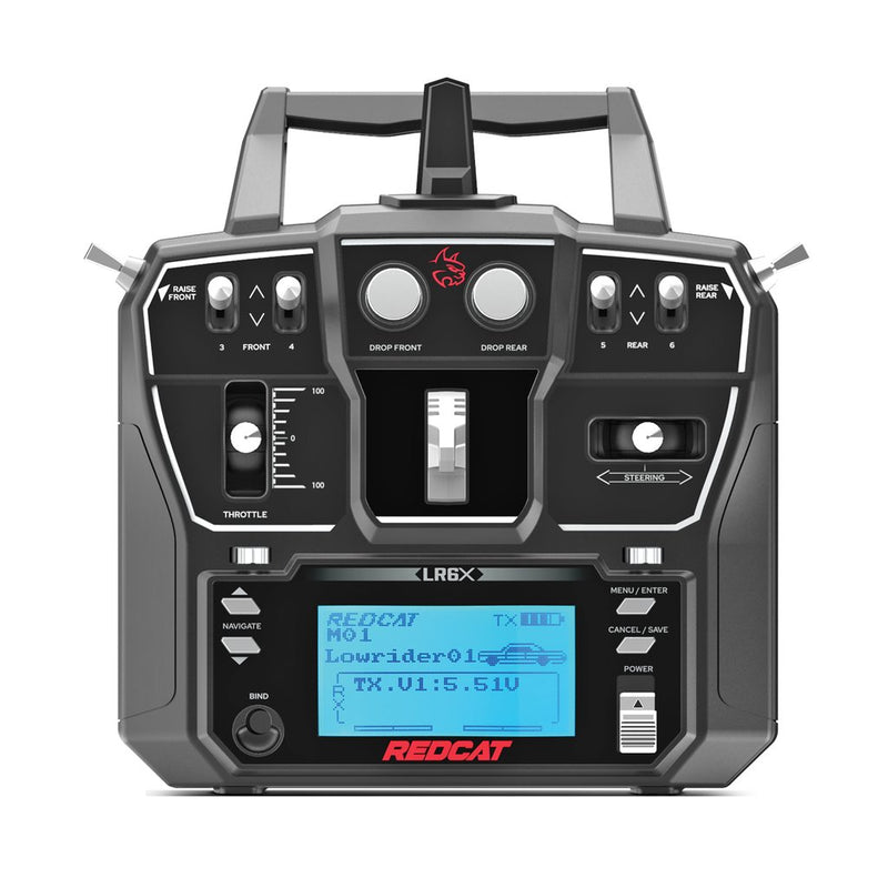 Redcat 13217 LR6X 6 Channel Radio with Receiver for SixtyFour and Others
