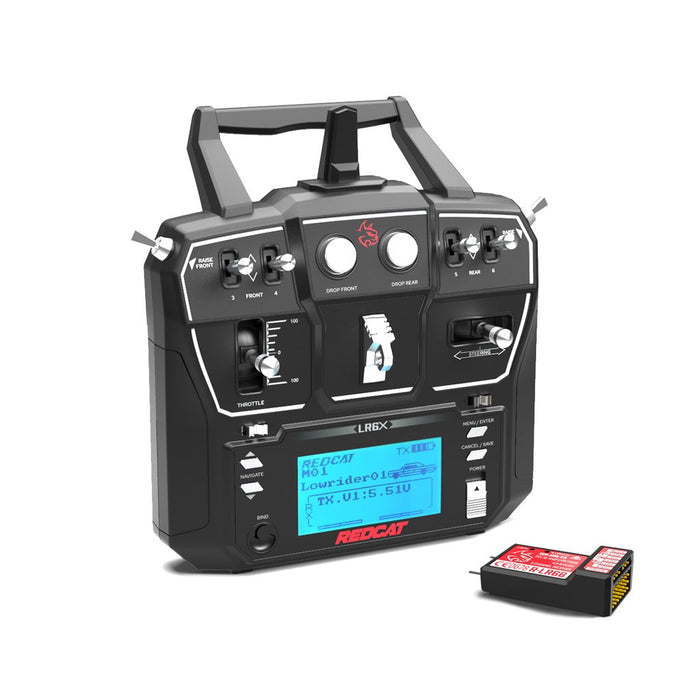 Redcat 13217 LR6X 6 Channel Radio with Receiver for SixtyFour and Others