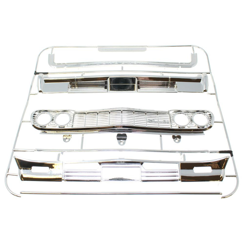 Redcat 13246 1964 Impala Chrome Bumper Parts for SixtyFour