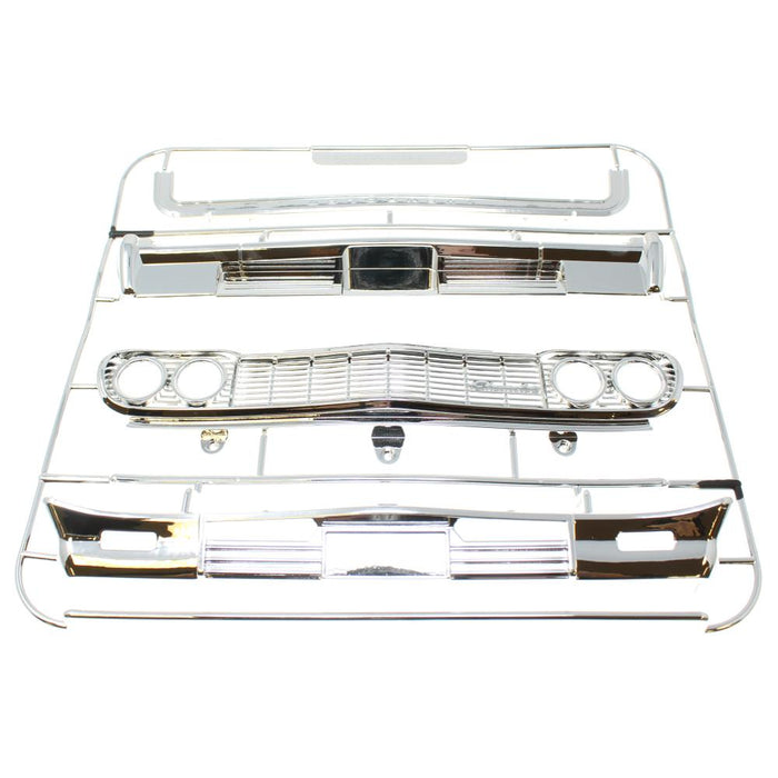 Redcat 13246 1964 Impala Chrome Bumper Parts for SixtyFour