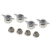 Redcat 13439 Wheel Lock Nuts and Knockoffs 4 Pieces for SixtyFour