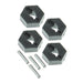 Redcat 13441 4 Piece Wheel Hex for SixtyFour