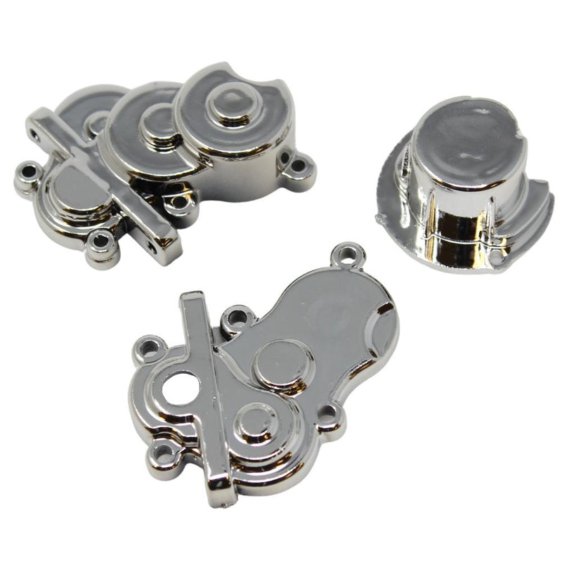 Redcat 14525 Chrome Transmission Case with Gear Cover for SixtyFour