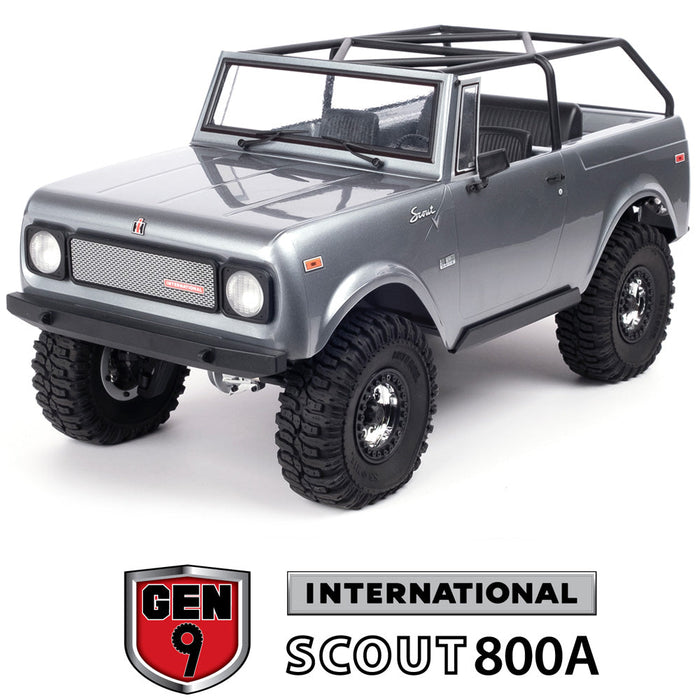Redcat 15516 Gen9 1/10 RTR International Scout 800A 4x4 Trail Truck - Silver