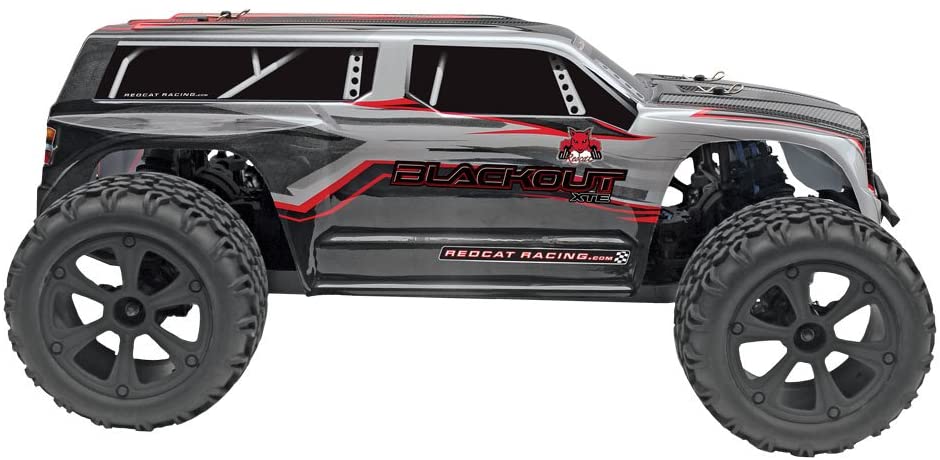 Redcat Racing 1/10 Blackout XTE 4x4 Monster Truck SUV Silver