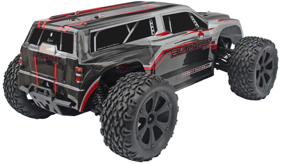 Redcat Racing 1/10 Blackout XTE 4x4 Monster Truck SUV Silver