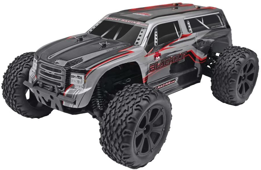 Redcat Racing 1/10 Blackout XTE 4x4 Monster Truck SUV Silver