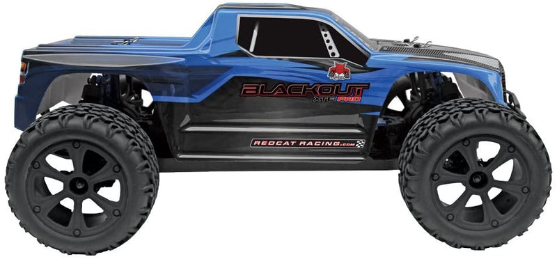 Redcat Racing 1/10 Blackout XTE PRO 4x4 Brushless Monster Truck Blue