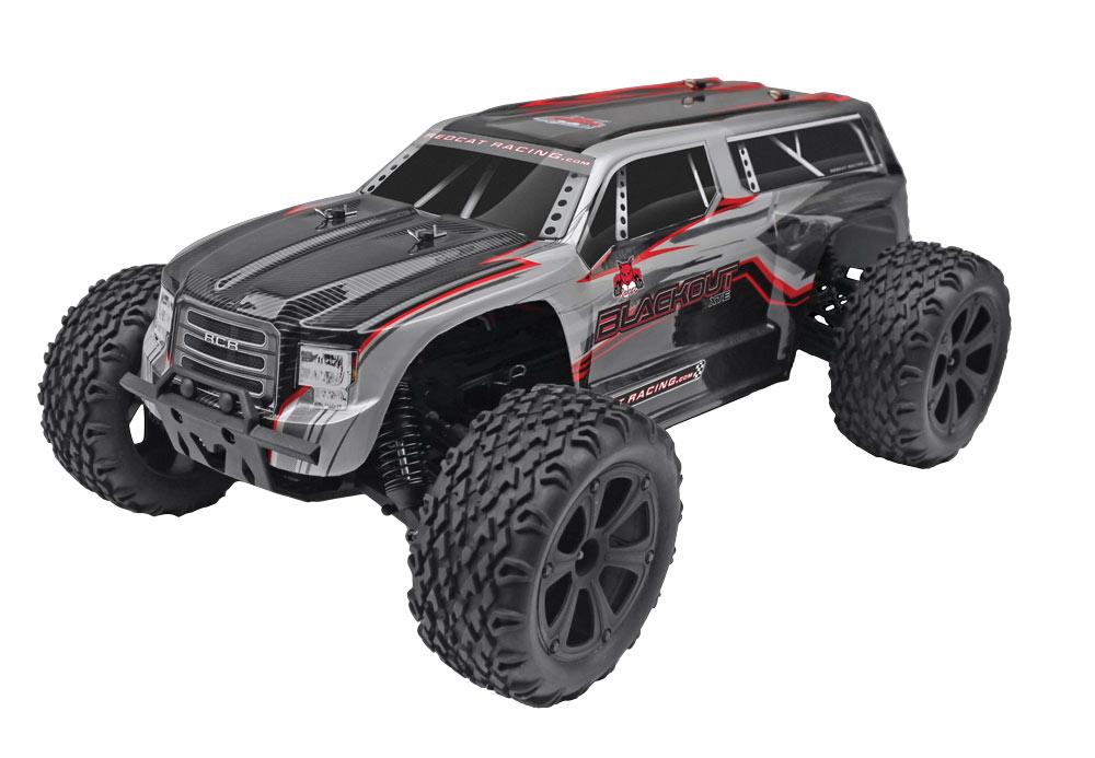 Redcat Racing 1/10 Blackout XTE PRO 4x4 Brushless Monster Truck SUV Silver