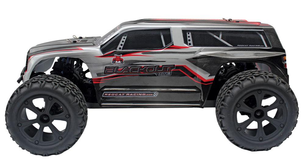 Redcat Racing 1/10 Blackout XTE PRO 4x4 Brushless Monster Truck SUV Silver