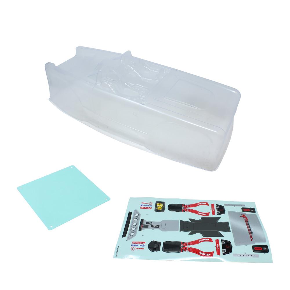Redcat Racing 12720 1/10 Rock Racer Clear Body with Decals — White Rose ...