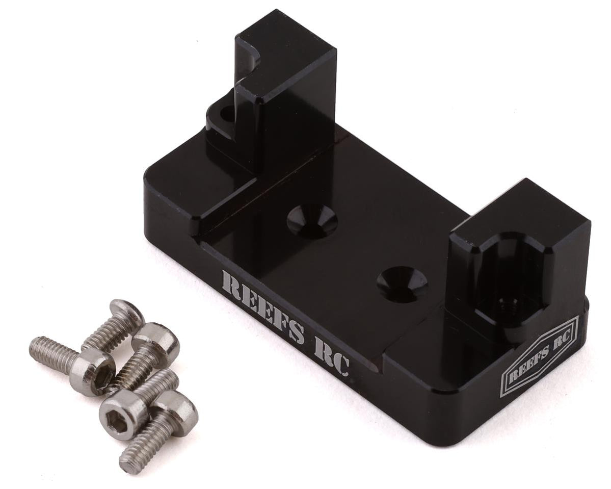 Reefs RC Micro Servo Mount for 99 Servo and 99 Servo Winch — White Rose