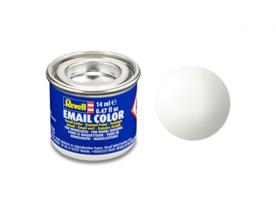 Revell 32104 14ml Tin Enamel Email Color Paint - White Gloss
